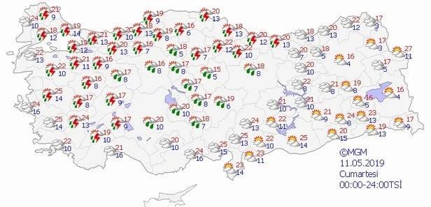 Meteoroloji'den İstanbul için yağış uyarısı